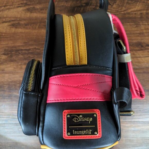 Loungefly Disney Aladdin Jafar Mini Backpack WDBK1149 Wallet WDWA1269 Set - Picture 6 of 12